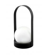 G2123 LAMPARA SOLAR PERLA C/ASA NEGRA GALIX