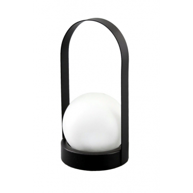 G2123 LAMPARA SOLAR PERLA C/ASA NEGRA GALIX