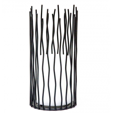 G2124 LAMPARA SOLAR VELA PARPADEO C/VARILLAS METAL+PLASTICO GALIX