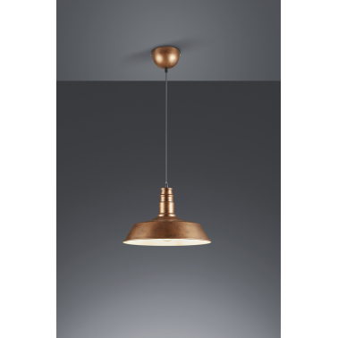 R30421062 LAMPARA COLGANTE WILL COBRE TRIO LIGHTIN