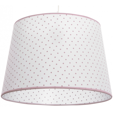 076193000 LAMPARA COLGANTE TOPOS ROSA E27 FABRILAM