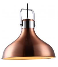 0705252 LAMPARA COLGANTE COBRE BARUM 1XE27
