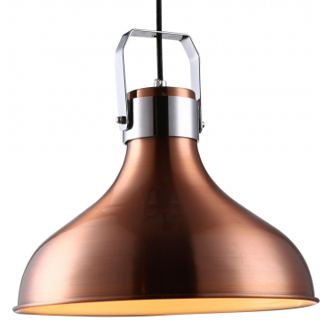 0705252 LAMPARA COLGANTE COBRE BARUM 1XE27