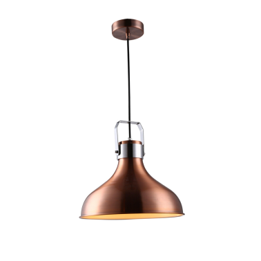 0705252 LAMPARA COLGANTE COBRE BARUM 1XE27