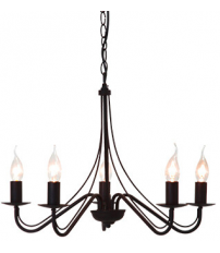 R1198-24 LAMPARA COLGANTE COUNTRY 5xE14 TRIO