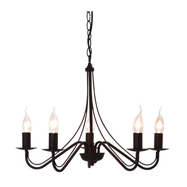 R1198-24 LAMPARA COLGANTE COUNTRY 5xE14 TRIO