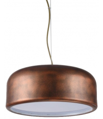 10443 LAMPARA CAMPANA METAL COBRE 1xE27 JASPER