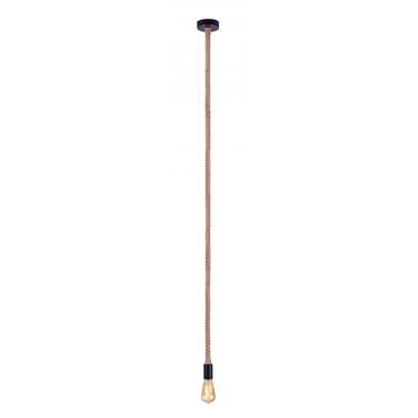 69029H LAMPARA COLGANTE METAL NEGRO 1XE27  60W ULLEU GLOBO