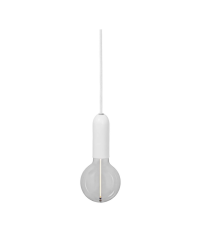 092565 LAMPARA COLGANTE ACERO BLANCA 1xE27 ROUND 1906 LEDVANCE