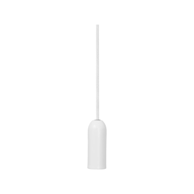 092565 LAMPARA COLGANTE ACERO BLANCA 1xE27 ROUND 1906 LEDVANCE
