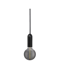 092589 LAMPARA COLGANTE ACERO NEGRA 1xE27 ROUND 1906 LEDVANCE