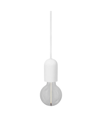 092640 LAMPARA COLGANTE YESO BLANCA 1xE27 ROUND PLASTER 1906 LEDVANCE