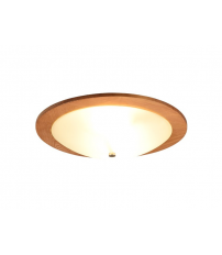 612600230 PLAFON TECHO 2xE27 IP20 MADERA PALI TRIO