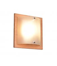 212600130 APLIQUE PARED E27 IP20 MADERA PALI TRIO