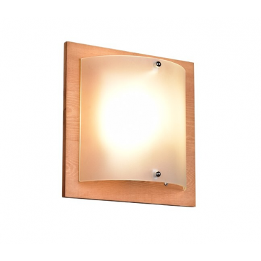 212600130 APLIQUE PARED E27 IP20 MADERA PALI TRIO
