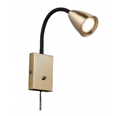 202670108 APLIQUE PARED GU10 IP20 BRONCE MATE WANDA TRIO