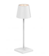 1950130-BL LAMPARA DE MESA REGULABLE CON CAMBIO DE TONO 3,5W 300lm BLANCA F-BRIGHT