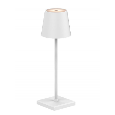 1950130-BL LAMPARA DE MESA REGULABLE CON CAMBIO DE TONO 3,5W 300lm BLANCA F-BRIGHT