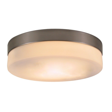 48402 PLAFON TECHO REDONDO 2xE27 40W 230V Ø240mm METAL OPAL GLOBO