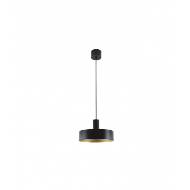 2500940-N LAMPARA DE TECHO 1xE27 NEGRO SERANTES EB
