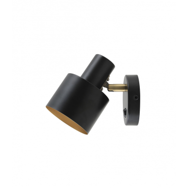 2070940-N APLIQUE PARED 1xE27 NEGRO SERANTES EB