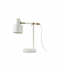 1950940-BL LAMPARA DE MESA 1xE27 BLANCA SERANTES EB