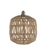2509019 LAMPARA DE TECHO DECORATIVA LED 1xE27 4W 3000K 240Lm 165x203mm CUERDA EB