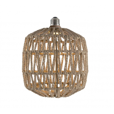 2509019 LAMPARA DE TECHO DECORATIVA LED 1xE27 4W 3000K 240Lm 165x203mm CUERDA EB