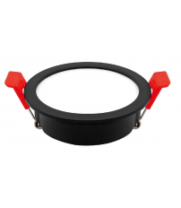 200400013 ARO LED REDONDO EMPOTRABLE COMPACTO 7W CCT NEGRO LUMATI GSC