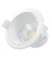 200400014 ARO LED RENDONDO EMPOTRABLE 7W CCT ANTIDESLUMBRAMIENTO BLANCO MANDANI GSC