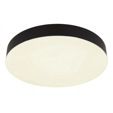 12384-24 PLAFON TECHO LED 24W 2150Lm 300mm NEGRO MATTHEW GLOBO