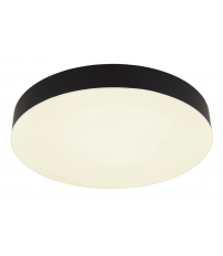 12384-50 PLAFON TECHO LED 50W 4500Lm 500mm NEGRO MATTHEW GLOBO