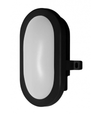 271647 APLIQUE LED EXTERIOR OVAL 6W 4000K NEGRO BULKHEAD LEDVANCE