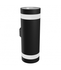 SLI003026CCT_PW APLIQUE DE PARED NEGRO 18W CCT  IP54 SPECTRUM