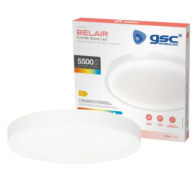 203605108 PLAFON LED REDONDO BELAIR 50W CCT BLANCO GSC
