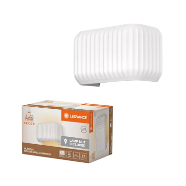 841222 APLIQUE PARED YESO 1xE27 250mm PLASTER DECOR LEDVANCE