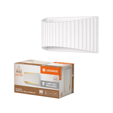 841321 APLIQUE PARED YESO 1xE27 290mm PLASTER DECOR LEDVANCE