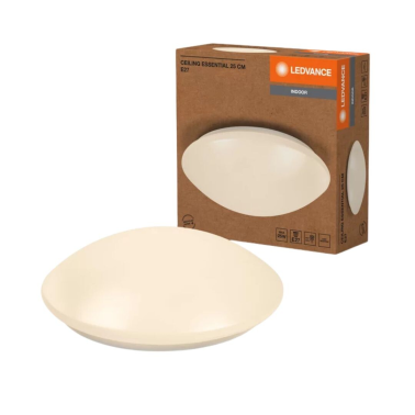 094569 PLAFON DE TECHO BLANCO 1xE27 25cm ESSENTIAL LEDVANCE