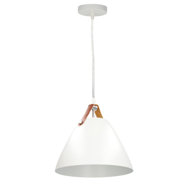 204400062 LAMPARA COLGANTE DIANZA E27 Ø270mm BLANCO GSC