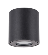 03955 FOCO TECHO ZORBA 1xGU10 NEGRO STRÜHM