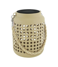 04616 LAMPARA SOLAR JARRON BEIGE STRÜHM