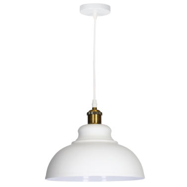 204400069 LAMPARA COLGANTE AKURE E27 Ø290mm BLANCO GSC