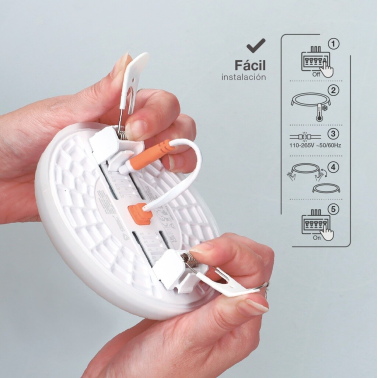 201000108 DOWNLIGHT LED EMPOTRAR 18W LARISSA 3000-4000-6500K GSC