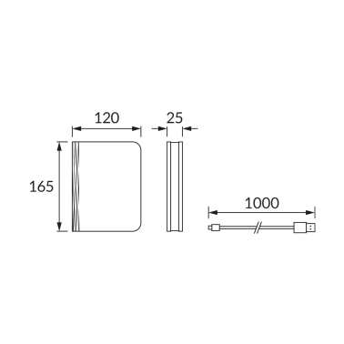 04633 LAMPARA DE SOBREMESA ALBUM LED 1,6W STRUHM