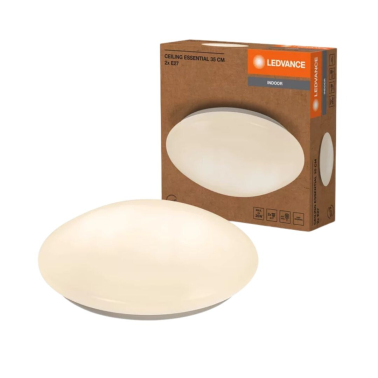 444623 PLAFON DE TECHO BLANCO 2xE27 35cm ESSENTIAL LEDVANCE