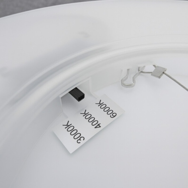 SLI031046CCT PLAFON LED REDONDO 24W CCT BLANCO 292mm SPECTRUM