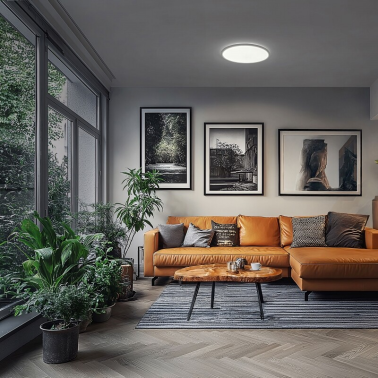 SLI031048CCT PLAFON LED REDONDO 48W CCT BLANCO 500mm SPECTRUM