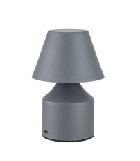 1950933-GR LAMPARA DE SOBREMESA GRIS 2W CCT RECARGABLE F-BRIGHT
