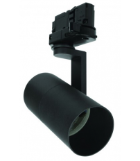 SLIP003007 FOCO CARRIL NEGRO 1xGU10 MADARA SPECTRUM