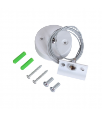 202210003 KIT DE SUSPENSION CARRIL MONOFASICO NEGRO IP20 GSC